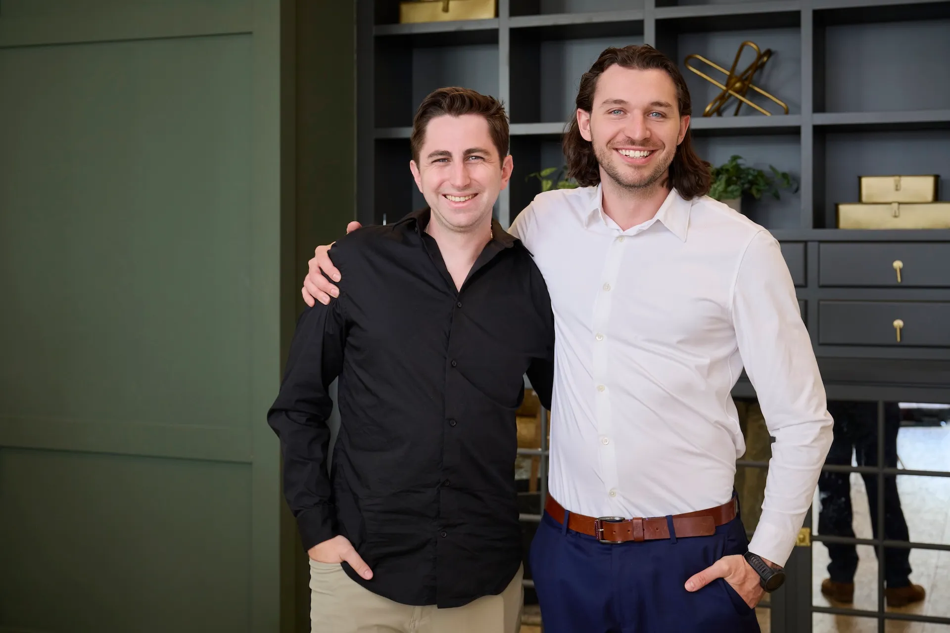 Andrew and Tom, the founders of Convos