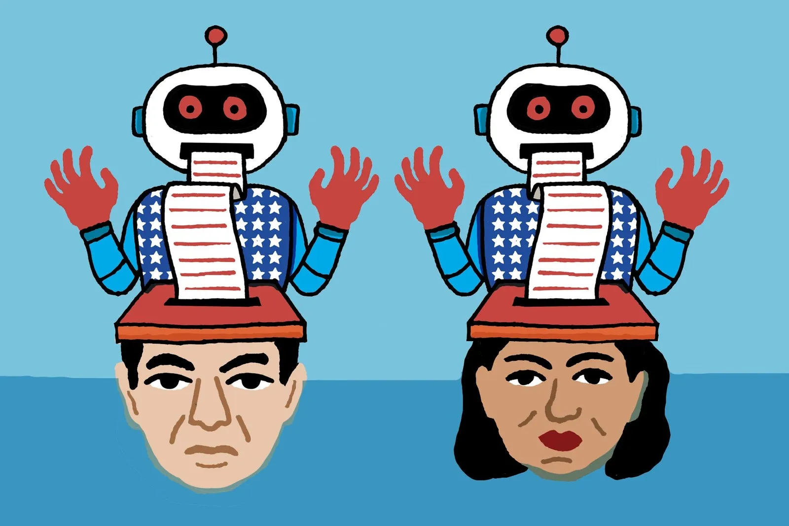 Le Devoir coverage of Convos and AI in U.S. elections